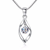 Twist Pendant Necklace